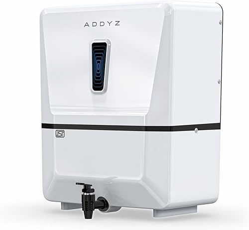 Addyz 8L RO UV UF Water Purifier with 7-Stage Filtration and TDS Control for Clean, Pure Drinking, Water For Home & Kitchen Use | ISI Marked & BIS Certified (White) — 71% Off on Amazon
