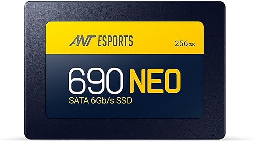 Ant Esports 690 Neo Sata 2.5 inch 256 GB SSD Internal Solid State Drive (SSD) with SATA III Interface, 6Gb/s, Fast Performance, Ultra Low Power Consumption, with Quad Channel Controller, Black — 58% Off on Amazon