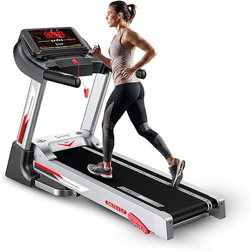 Cockatoo Delta X5 5HP Peak Treadmill with 3 Level Manual Incline, LED Treadmill for Home Foldable, Speed 16 Km/Hr, Max User Weight 130 Kg — 68% Off on Amazon