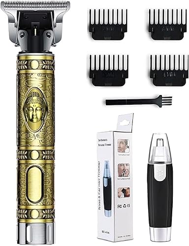Combo Offer Hair Trimmer,Electric Shaving Machine,Adjustable Blade Clipper,trimmer for men,Body Trimmer,Trimmer Men Beard,Trimmers for man,Professional Shaver For Men Free nose hair Remover — 63% Off on Amazon