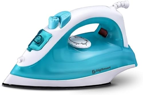 DIGISMART Misty Steam Iron Vertical & Horizontal Ironing 1500W Non-Stick Teflon Soleplate 200 ML Water Tank Come come with 1 Year Warranty — 61% Off on Amazon
