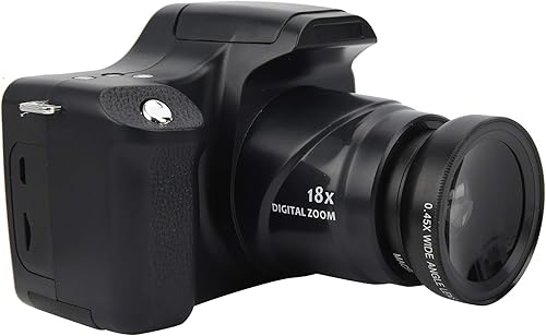 Digital Camera, 18X Digital Zoom 24MP Photos HD Video 3In LCD HD Screen Video Camera 32GB Memory Card CMOS 5MP Built-in Flash USB Charging Long Focal Length 1500Mah DSLR Camera(Standard Edition) — 35% Off on Amazon
