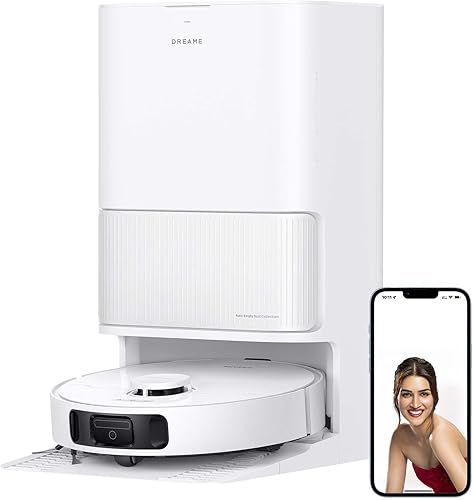 DREAME D20 Ultra Robot Vacuum Cleaner, 13,000Pa Suction, Self-Cleaning & Drying Mop, Auto-Empty for 100 Days, 370-Min Long Battery, Smart Carpet Detection, App & Voice Control — 64% Off on Amazon