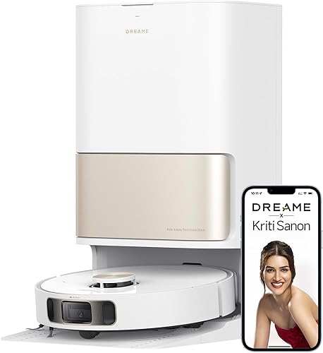 DREAME L10S Pro Ultra Robotic Vacuum Cleaner, Heat Robot with Mop, Mop Extend, 7000Pa Suction, Auto Care and Maintenance, 58 Hot Water Self-Cleaning, Obstacle Avoidance, White, 220 Minutes — 80% Off on Amazon