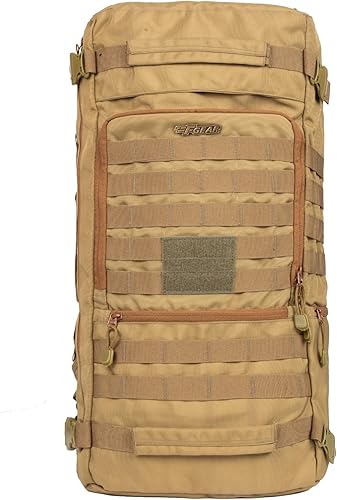 F Gear Garrison 36L, Camping Travel Hiking Range Hunting Survival Army Laptop Tourist Outdoor Trekking Molle Rucksack Backpack|Sternum strap & hip belt|Backpack or Messenger Bag (Khaki) — 58% Off on Amazon