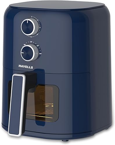 Havells Prolife Brio Air Fryer 4.2 L| Aero Crisp Technology for Air Circulation| See Through Window| Non-Stick Silicon Coated Basket| Adjustable Temperature and Time| 2Yr Door Step Warranty by Havells — 46% Off on Amazon