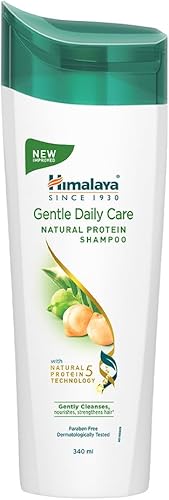 Himalaya Gentle Daily Care Natural Protein Shampoo, With Chickpea, Licorice & Amla, For Women & Men, 340 ml — 22% Off on Amazon