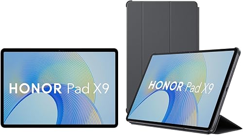 HONOR Pad X9 with Free Flip-Cover 11.5-inch (29.21 cm) 2K Display, Snapdragon 685, 7GB (4GB+3GB RAM Turbo), 128GB Storage, 6 Speakers, Up-to 13 Hours Battery, Android 13, WiFi Tablet, Metal Body, Gray — 42% Off on Amazon