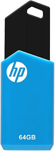 HP v150w 64 GB USB 2.0 Flash Drive (Blue) — 76% Off on Amazon