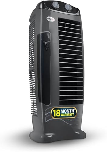 IBELL DELUXE High Speed Tower Fan, Low Power Consumption and Anti-Rust Body, 25-foot Air Delivery, 4-way Air Flow (Grey) — 48% Off on Amazon