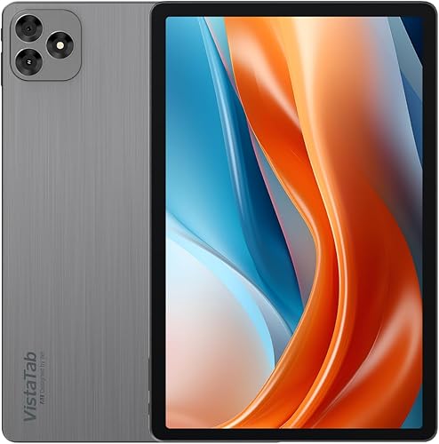itel Tab Vista 30 with 11 inch(27.94 cm) FHD Display & Quad Speakers, 7000mAh Battery for All-Day Usage, 12GB RAM (Memory Fusion) 128GB Storage, Wi-Fi + 4G Calling, Space Grey — 41% Off on Amazon