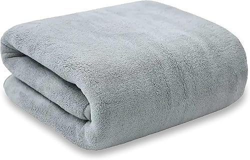 Microfiber Towels for Bath Large Size-Super Soft Coral Fleece Bathing Towel with Hook Quick Dry Super Absorbent-Bath Towel for Men and Women-70x140 cm, 350 GSM, Pack of 1 — 86% Off on Amazon