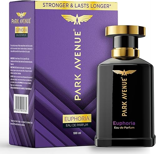 Park Avenue Euphoria, Eau De Parfum Men, 100ml | Long Lasting Perfume for Men | Premium Luxury Fragrance Scent | Aromatic Blend of Amber & Musk | Suitable for Every Occasion — 55% Off on Amazon