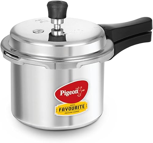 Pigeon by Stovekraft Favourite Outer Lid Non Induction Aluminium Pressure Cooker, 3 Litres — 56% Off on Amazon