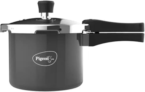 Pigeon Hard Anodised Pressure Cooker Outer Lid with Induction Base 2.5 Litre — 55% Off on Amazon