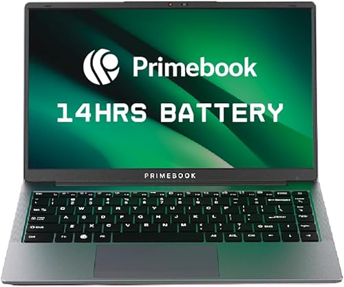 Primebook 2 Pro 2025 (New Launch) | 8GB RAM, 128GB UFS Storage | 14.1-Inch FHD IPS Display | 14 Hours Battery | MediaTek Helio G99 | Android 15 (PrimeOS 3.0) | Backlit Keyboard | in-Built AI (Gray) — 33% Off on Amazon