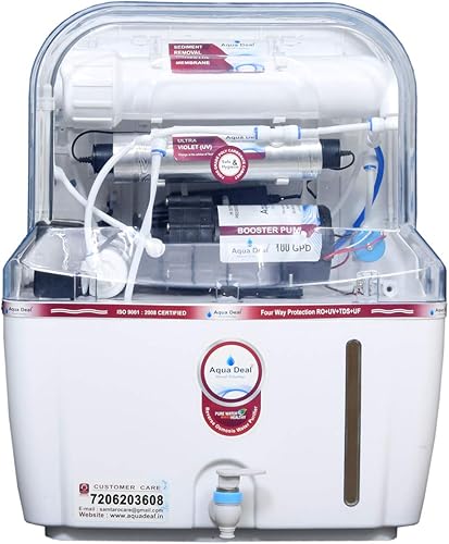 Pure Water Purifier | RO + UV + UF + TDS Controller | 15L Capacity | 2000 PPM | 7 Stage Purifier | Prefilter Include | 25000L Filter life | 1 Year Warranty (Electrical Part) — 71% Off on Amazon