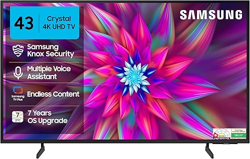 Samsung 108 cm (43 inches) Crystal 4K Vista Pro Ultra HD Smart LED TV UA43UE86AFULXL — 28% Off on Amazon