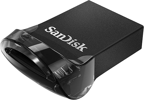 SanDisk Ultra Fit 64GB, USB 3.2 Gen 1, Flash Drive, 400MB/s R, Pendrive, Black (SDCZ430-064G-I35) — 31% Off on Amazon