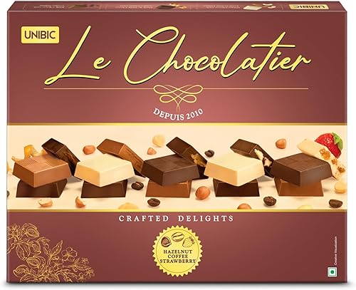 Unibic Le Chocolatier|Assorted Chocolates|Chocolate Gift Pack,168 Gram — 69% Off on Amazon