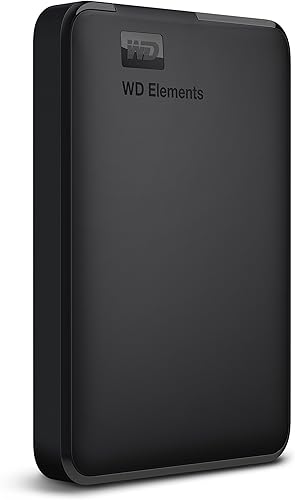 Western Digital WD 1TB Elements Portable Hard Disk Drive, USB 3.0, Compatible with PC, PS4 and Xbox, External HDD (WDBHHG0010BBK-EESN) — 50% Off on Amazon