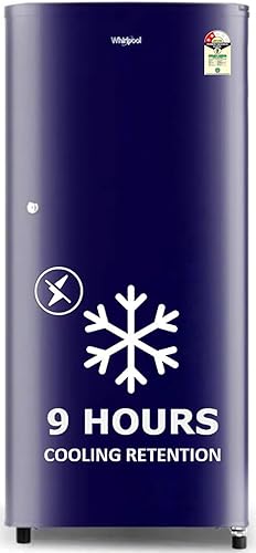 Whirlpool 184 L 2 Star Direct-Cool Single Door Refrigerator (205 WDE CLS 2S SAPPHIRE BLUE-Z, Blue) — 23% Off on Amazon