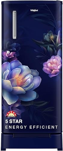 Whirlpool 184 L 5 Star Direct-Cool Single Door Refrigerator with Intellisense Inverter Compressor (205 WDE ROY 5S INV SAPPHIRE SERENA -Z1) — 27% Off on Amazon