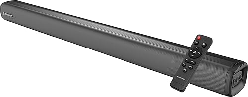 Zebronics 80W Soundbar with Dual Drivers, 2.0 Channel with Dual Drivers, BTv5.4, TV ARC, USB, AUX, LED Indicator, Remote Control, Wall Mountable, (Juke Bar 2550) — 56% Off on Amazon